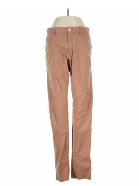 Massimo Dutti Light Brown Slim Chinos
